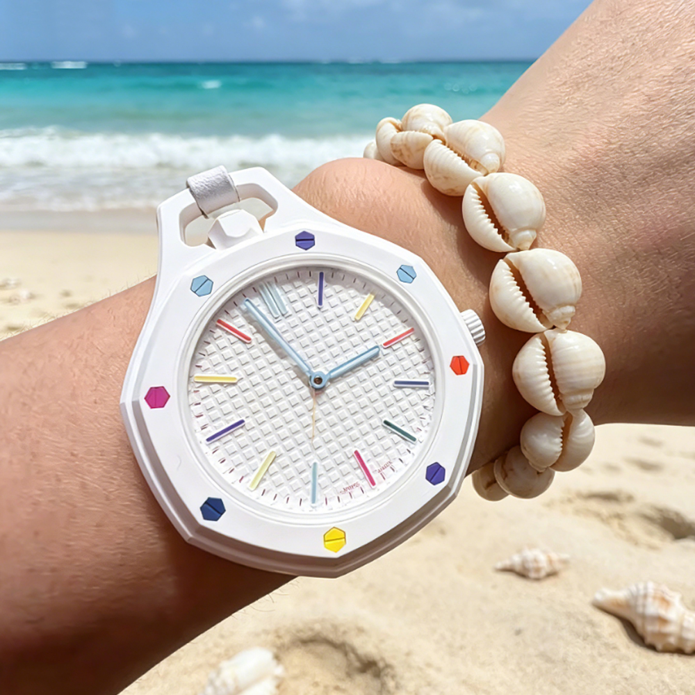 Korean Arts And Lifestyle - New Octagonal-Strap Men's Quartz Watches in