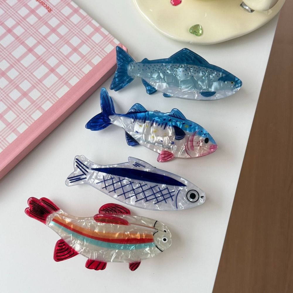 Hairpin Ocean Animal Hair Claw - مراجعة Lifestyle In Korean وسعره