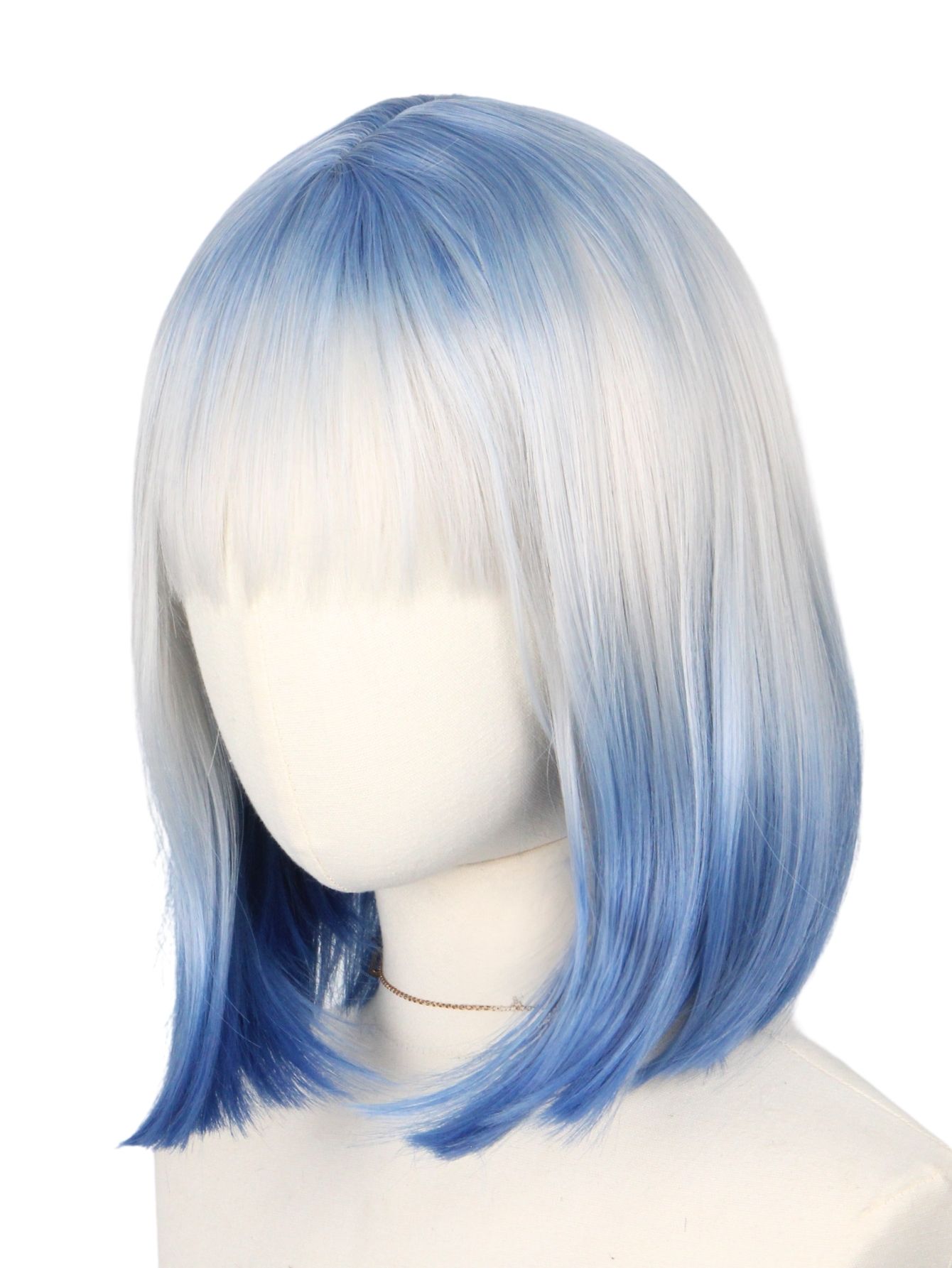 Blue and White Gradient Short  - مراجعة Lifestyle In Korean وسعره