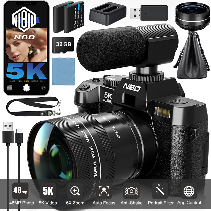 NBD 5K&48MP Digital Cameras Ph - مراجعة Korean Lifestyle App وسعره