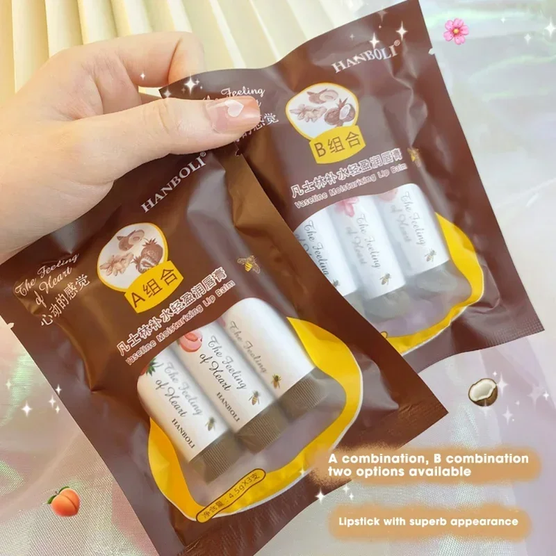 4 Colors Colored Lip Balm Cute - مراجعة Lip Tint Korean وسعره