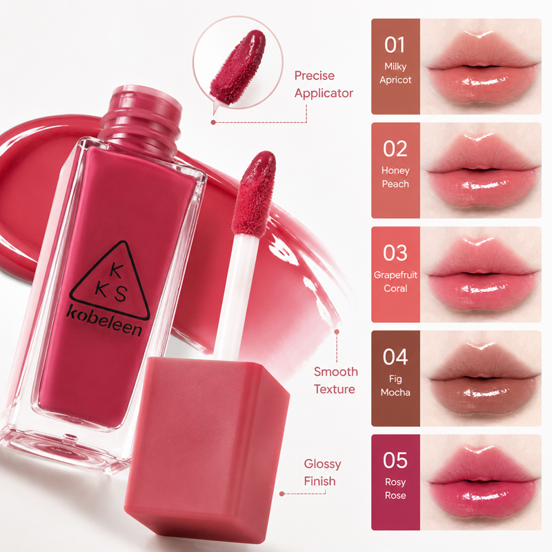K-Beauty Juicy Glass Lip Gloss - مراجعة Lip Tint Korean وسعره