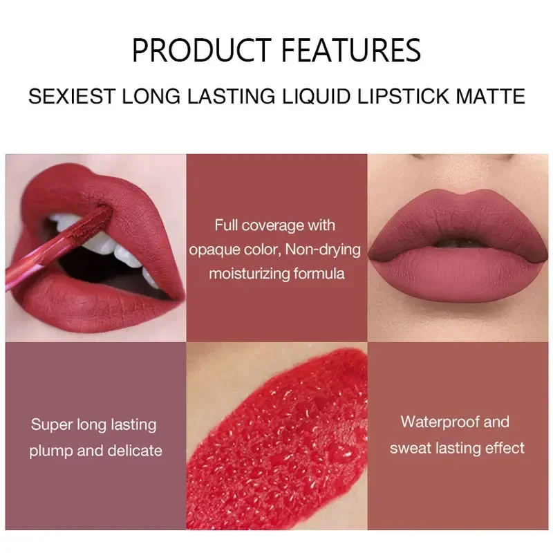 HANDAIYAN 6 PCS Lipstick Set M - مراجعة Lip Tint Korean وسعره