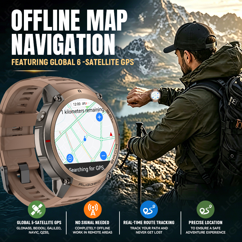 Outdoor Sport Smart Watch 500m - مراجعة Lifestyle In Korean وسعره