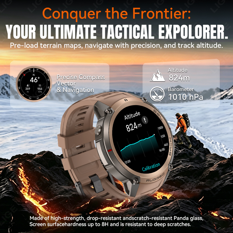 Outdoor Sport Smart Watch 500m - مراجعة Lifestyle In Korean وسعره
