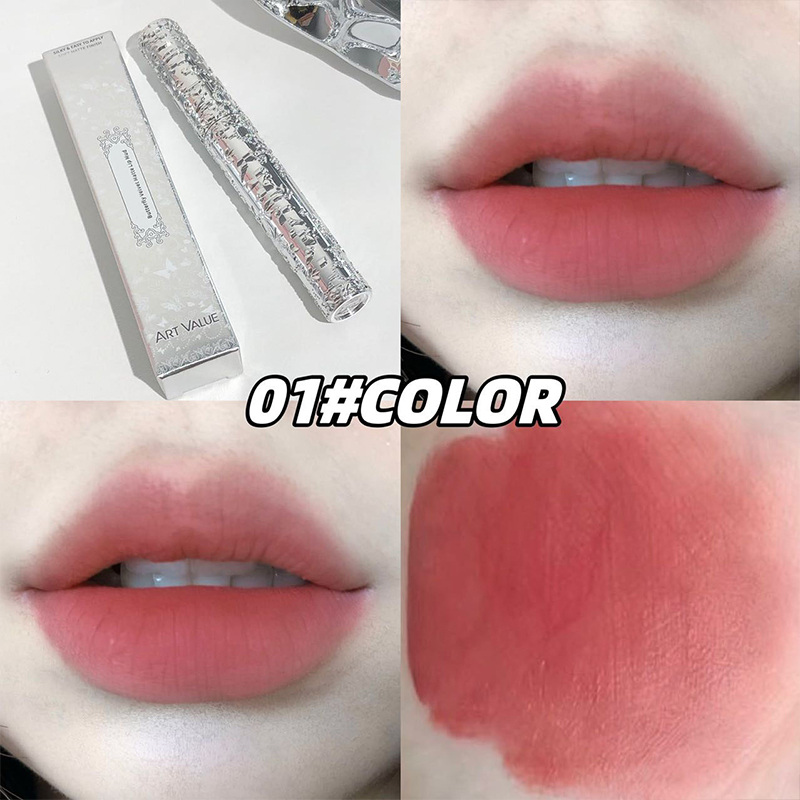 Art Value Matte Nude Velvet Li - مراجعة Lip Tint Korean وسعره