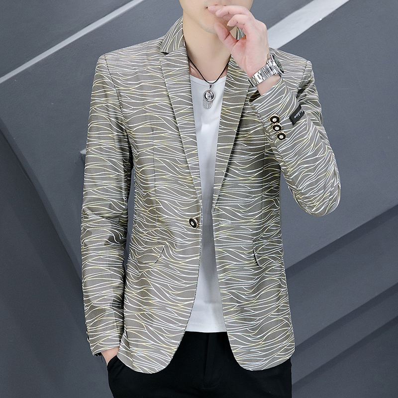 Slim Fit Short Men's Suit Jack - مراجعة Lifestyle In Korean وسعره